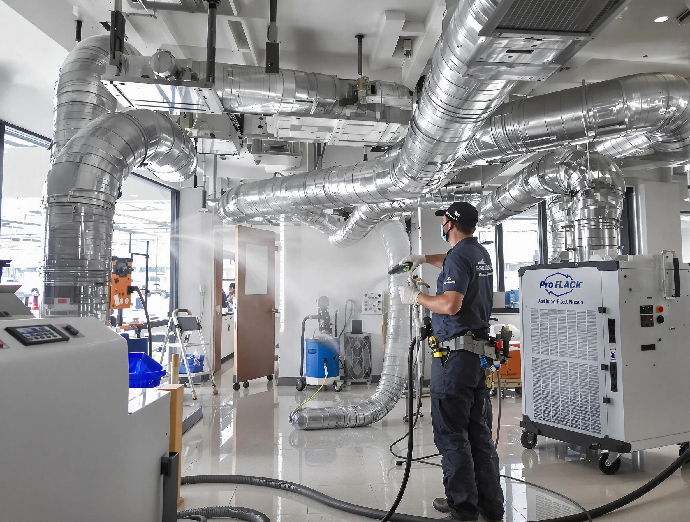 Negative Pressure Air Duct Cleaning in Ohio