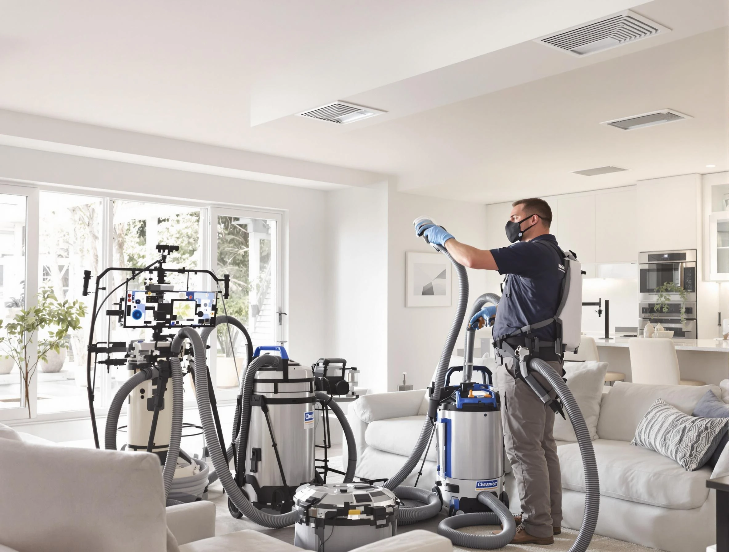 Professional AC duct cleaning by Ohio Air Duct Cleaning in Ohio