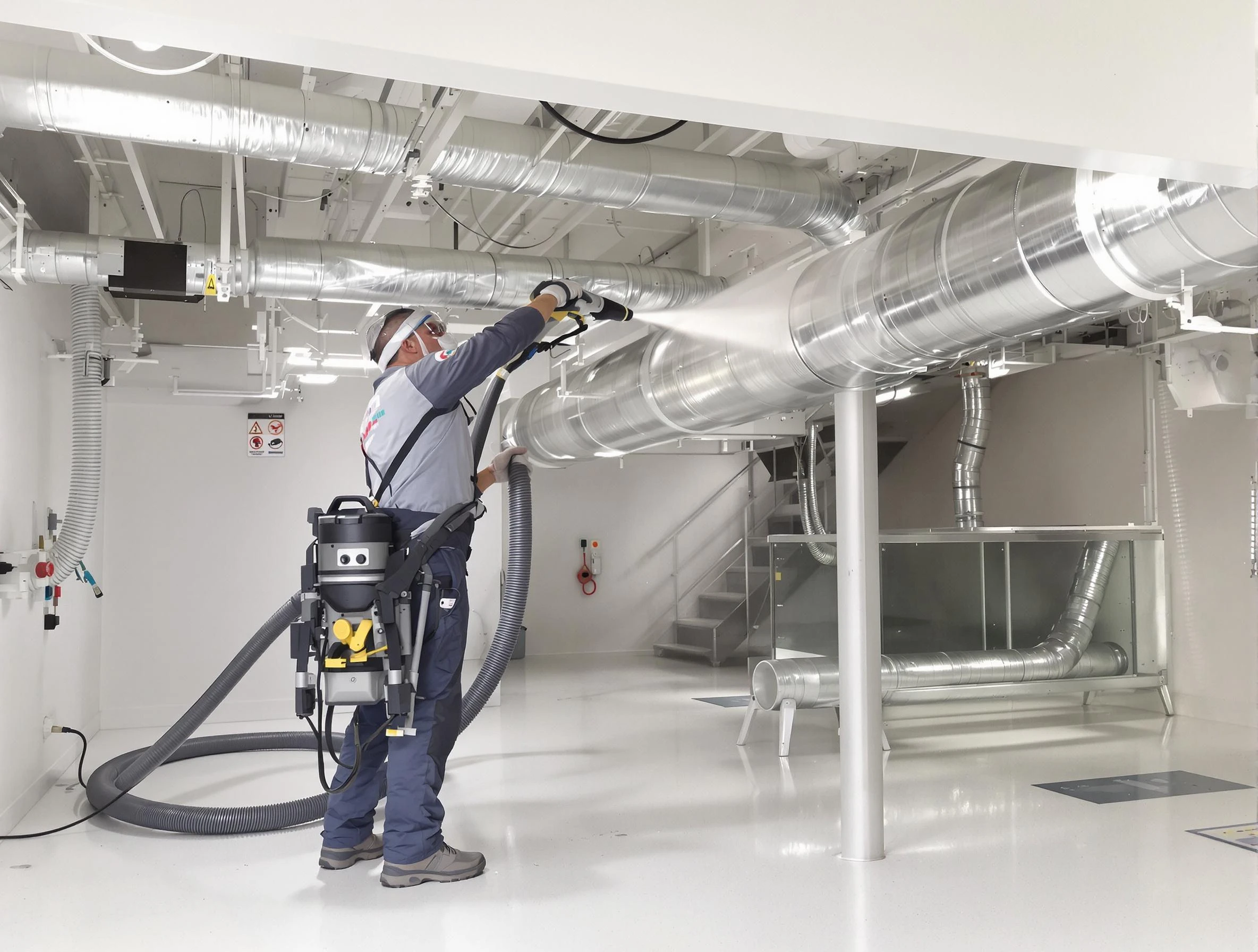Professional central duct cleaning by Ohio Air Duct Cleaning in Ohio